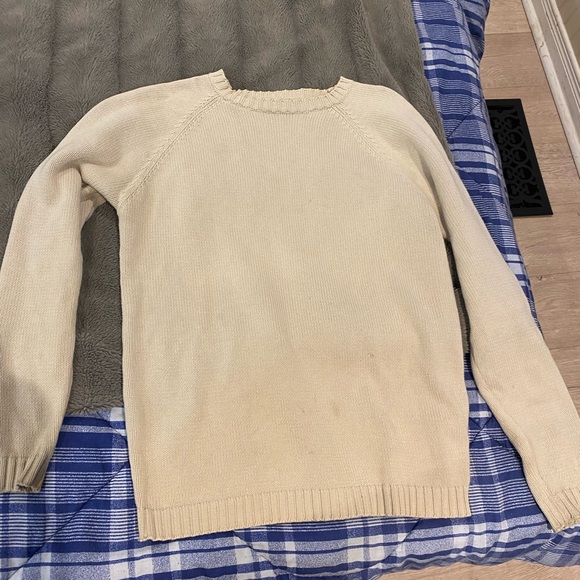 Men’s cream sweater. Great condition, worn only a couple of times. - Picture 2 of 4